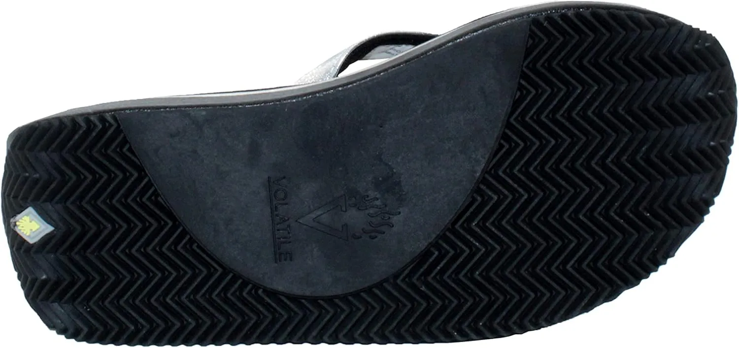 Volatile Women's Cafe Metallic Thong Sandal