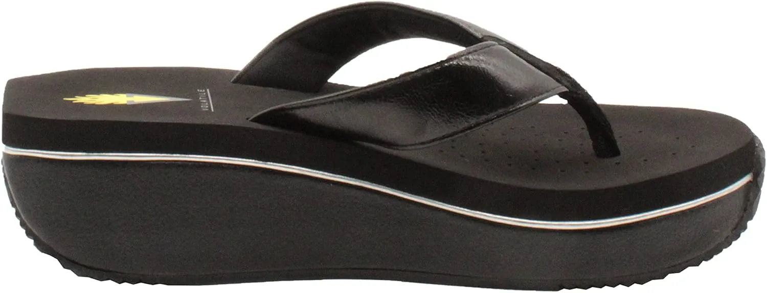 Volatile Women's Cafe Metallic Thong Sandal