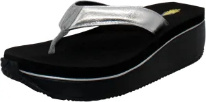 Volatile Women's Cafe Metallic Thong Sandal