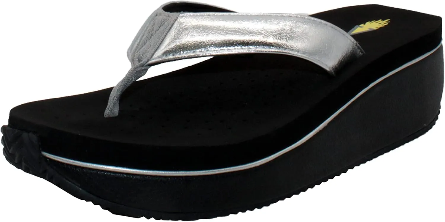 Volatile Women's Cafe Metallic Thong Sandal