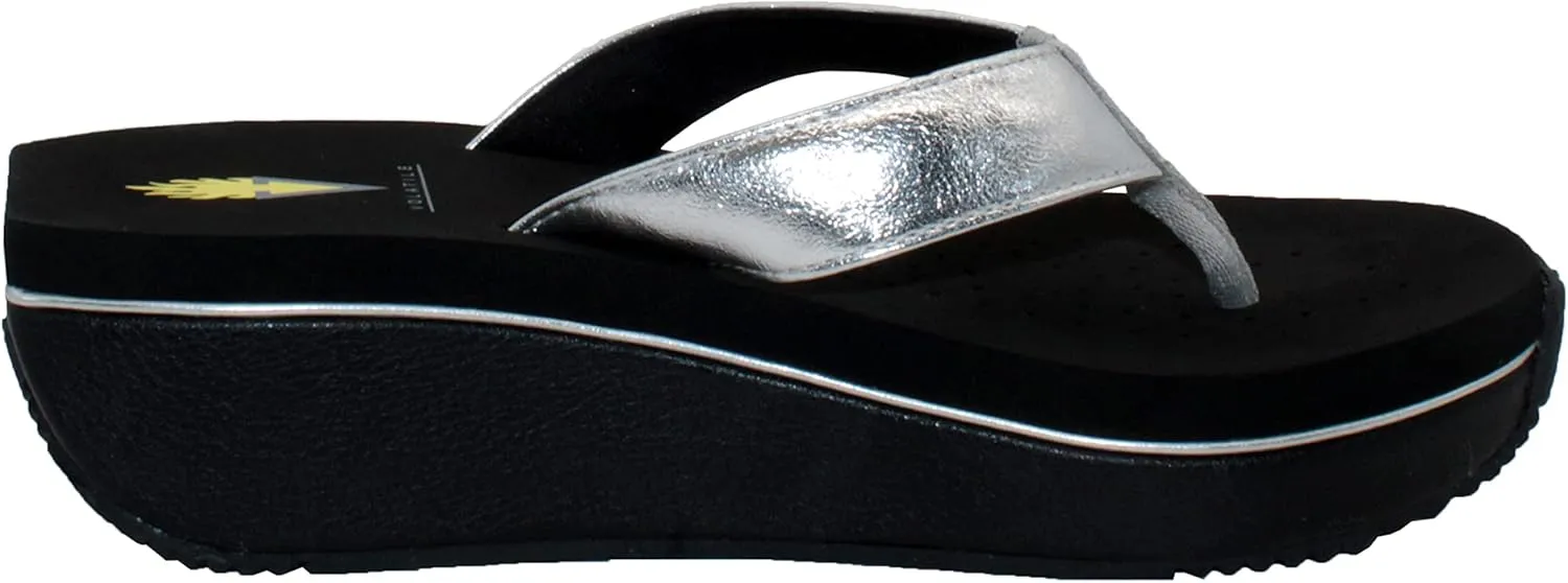 Volatile Women's Cafe Metallic Thong Sandal