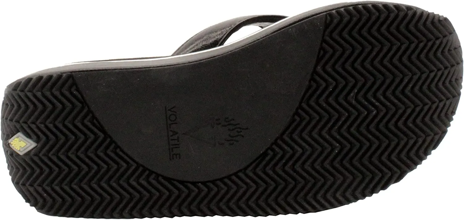 Volatile Women's Cafe Metallic Thong Sandal