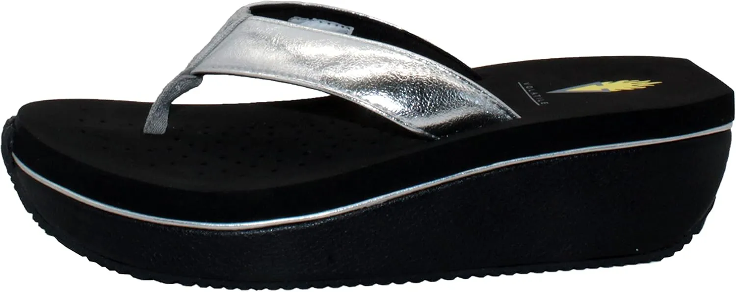 Volatile Women's Cafe Metallic Thong Sandal