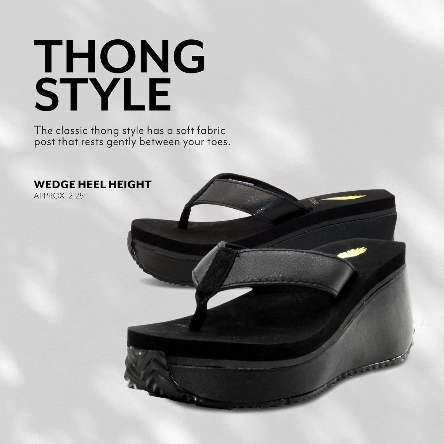 VOLATILE Women's Frappachino Flip Flop Wedge Sandal