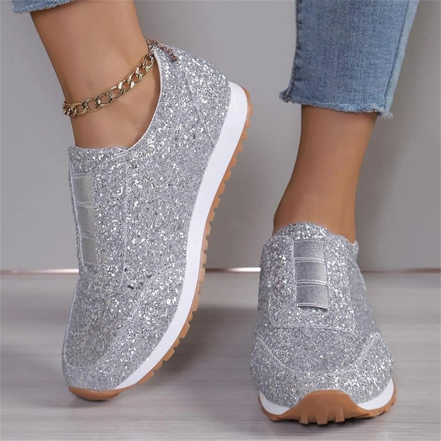 Walking Shoes Women Comfortable Brown Casual Shoes Men Shoes Sneakers Running Tennis Walking Athletic Gym Platform Tennis Shoe Loafers Casual Slip On