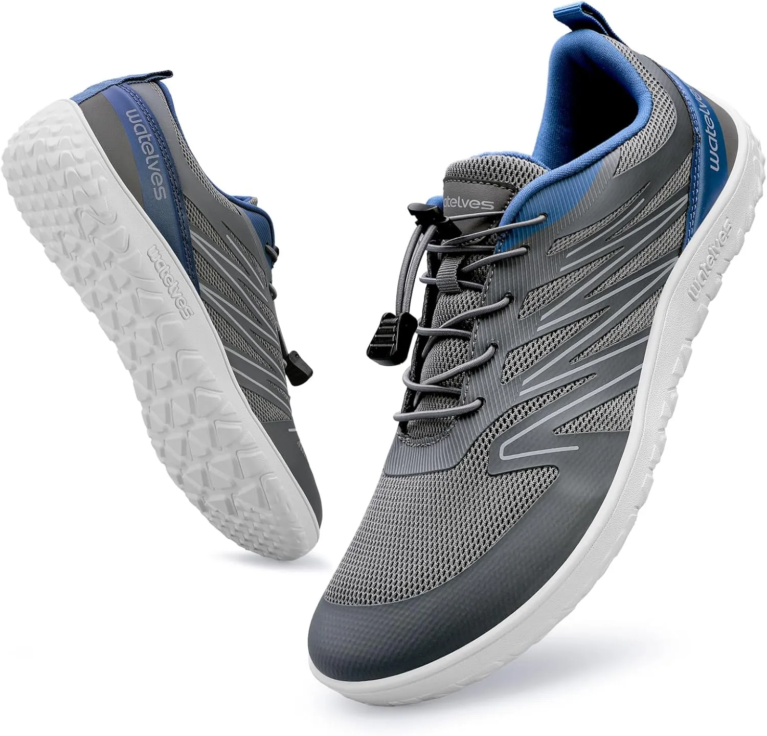 WateLves Barefoot Shoes Men Women Wide Width Minimalist Zero Drop Shoes Trail Running Walking Sneakers