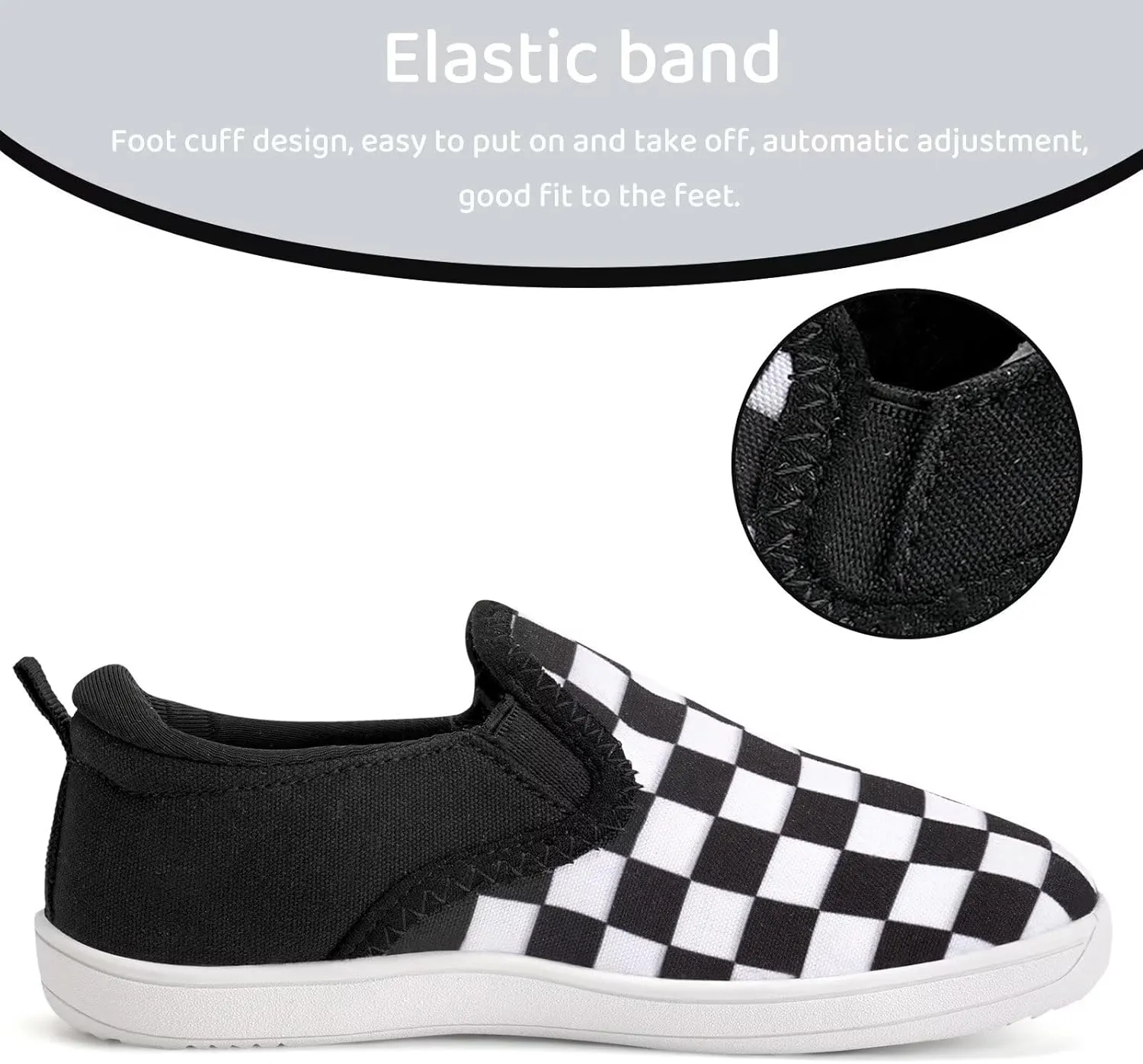 WateLves Toddler Little Kid Wide Barefoot Shoes Boys Girls Minimalist Slip On Sneakers Canvas Walking Shoes Fit Naturally Zero Drop Sole