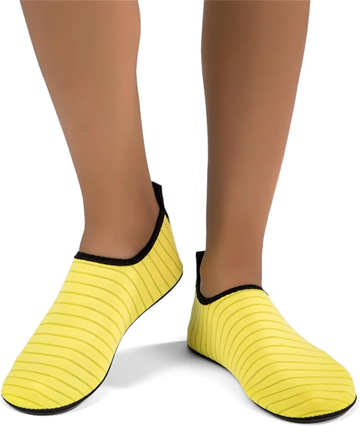 Water Shoes Barefoot Aqua Yoga Socks Quick-Dry Beach Swim Surf for Women Men Womens Mens Pool Walking Park Boating Sports Adult Non Slip River Lake surf Black Camping Slip-on Sport Exercise