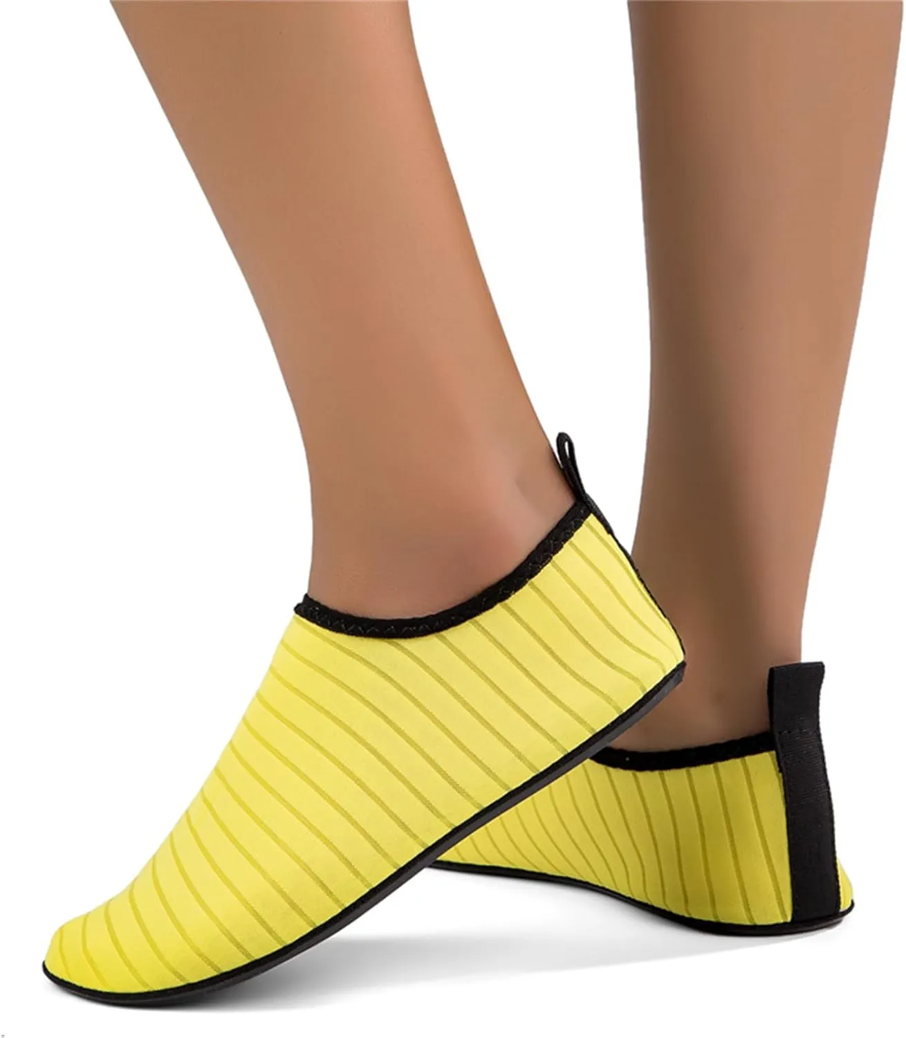 Water Shoes Barefoot Aqua Yoga Socks Quick-Dry Beach Swim Surf for Women Men Womens Mens Pool Walking Park Boating Sports Adult Non Slip River Lake surf Black Camping Slip-on Sport Exercise