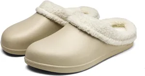 Waterproof EVA Garden Clogs for Men and Women - Non-Slip, Lightweight House Slippers - Oil & Water Resistant Safety Shoes for Kitchen, Restaurant, Garden, Hospital - Basic & Lined Versions