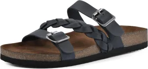 WHITE MOUNTAIN Women's Huntington Flat Sandal