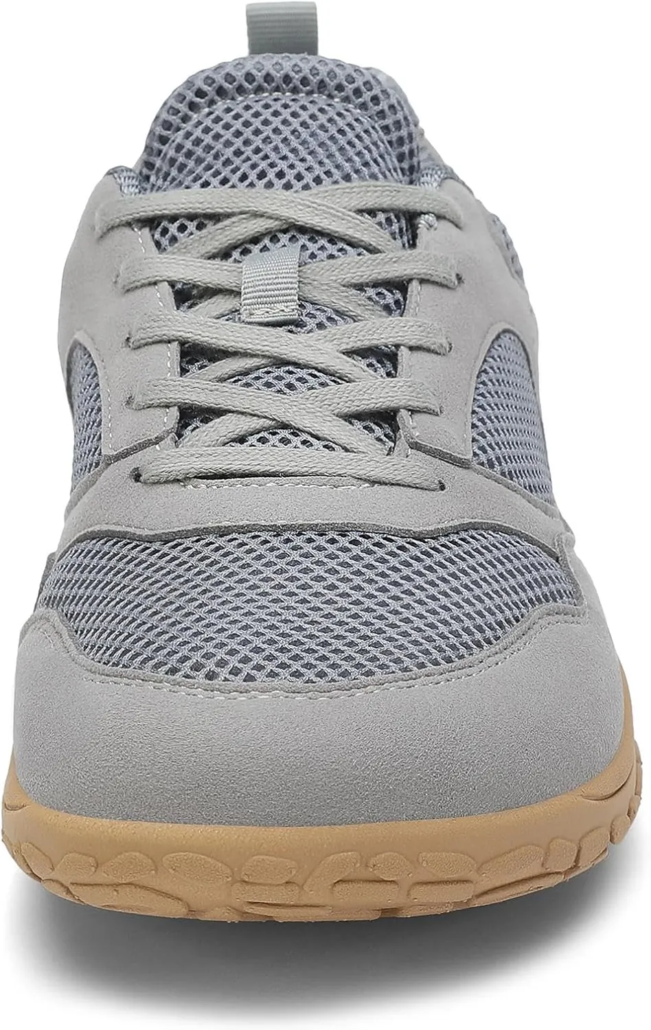 Wide Toe Box Walking Shoes for Men, Zero Drop Road Running Shoes, Lightweight, Breathable, for Tennis, Gym