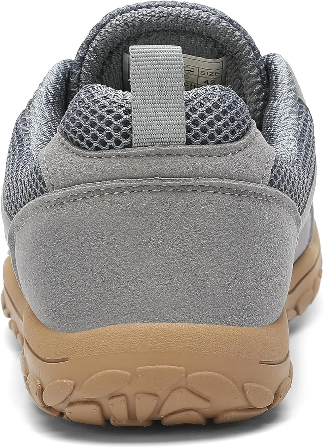 Wide Toe Box Walking Shoes for Men, Zero Drop Road Running Shoes, Lightweight, Breathable, for Tennis, Gym