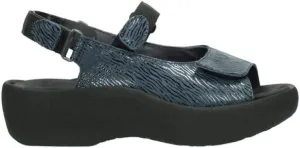 Wolky Women's Flat Sandals, Denim Blue, 7.5-8