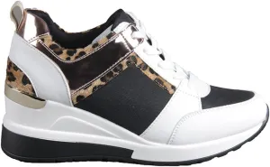 Woman Wedge Casual Leopard Luxury Comfortable Platform Sneakers
