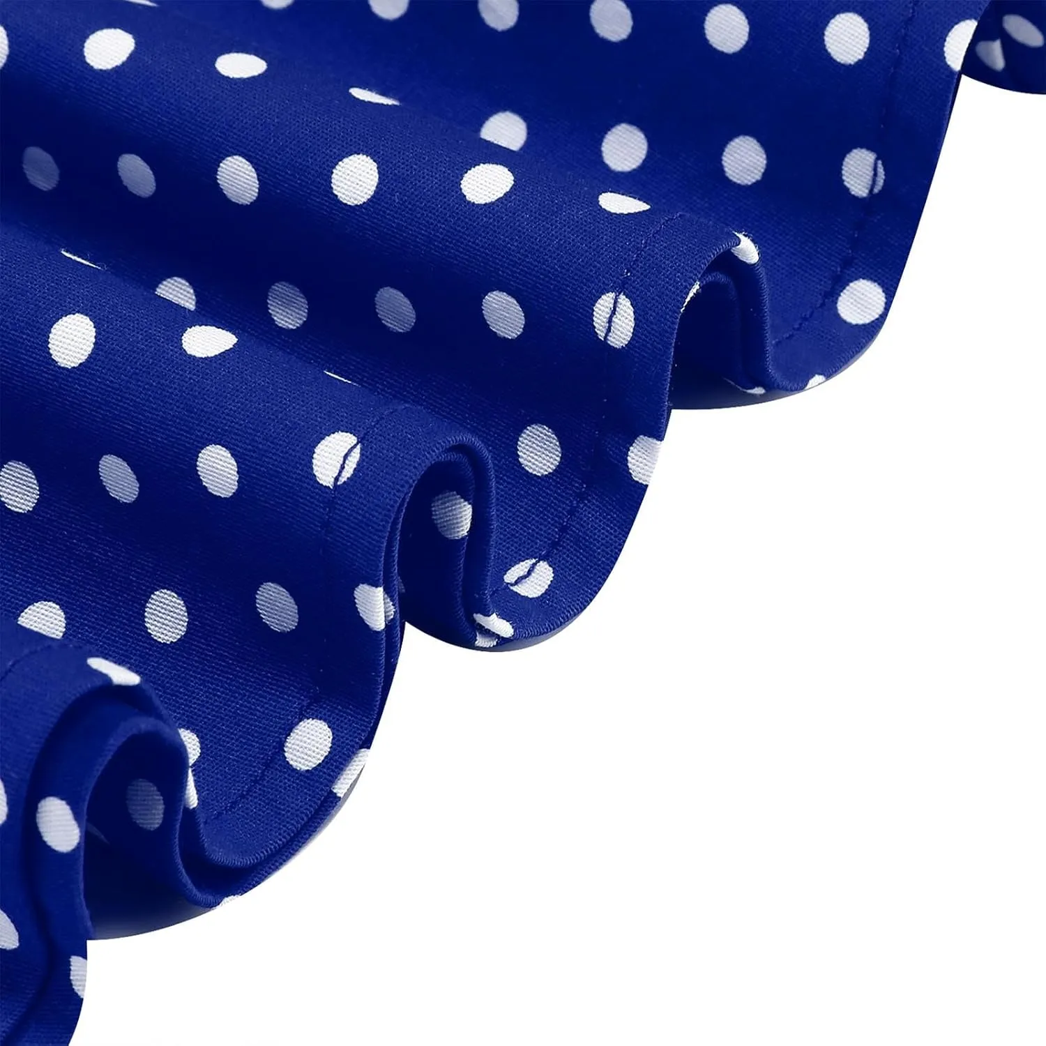Womens 50s Vintage Polka Dot Halter Cocktail Swing Dress Button 1950s Rockabilly Tea Party Dresses Prom Ball Gown