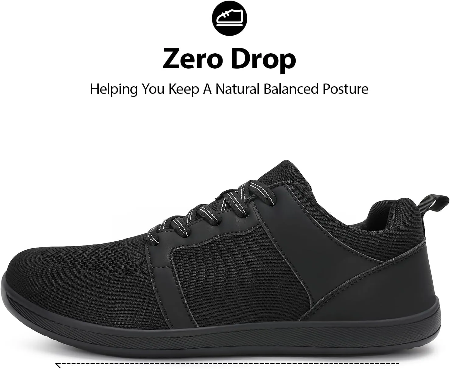 Womens Barefoot Shoes Wide Toe Walking Shoes Minimalist Zero Drop Shoes Breathable Trail Running Sneakers