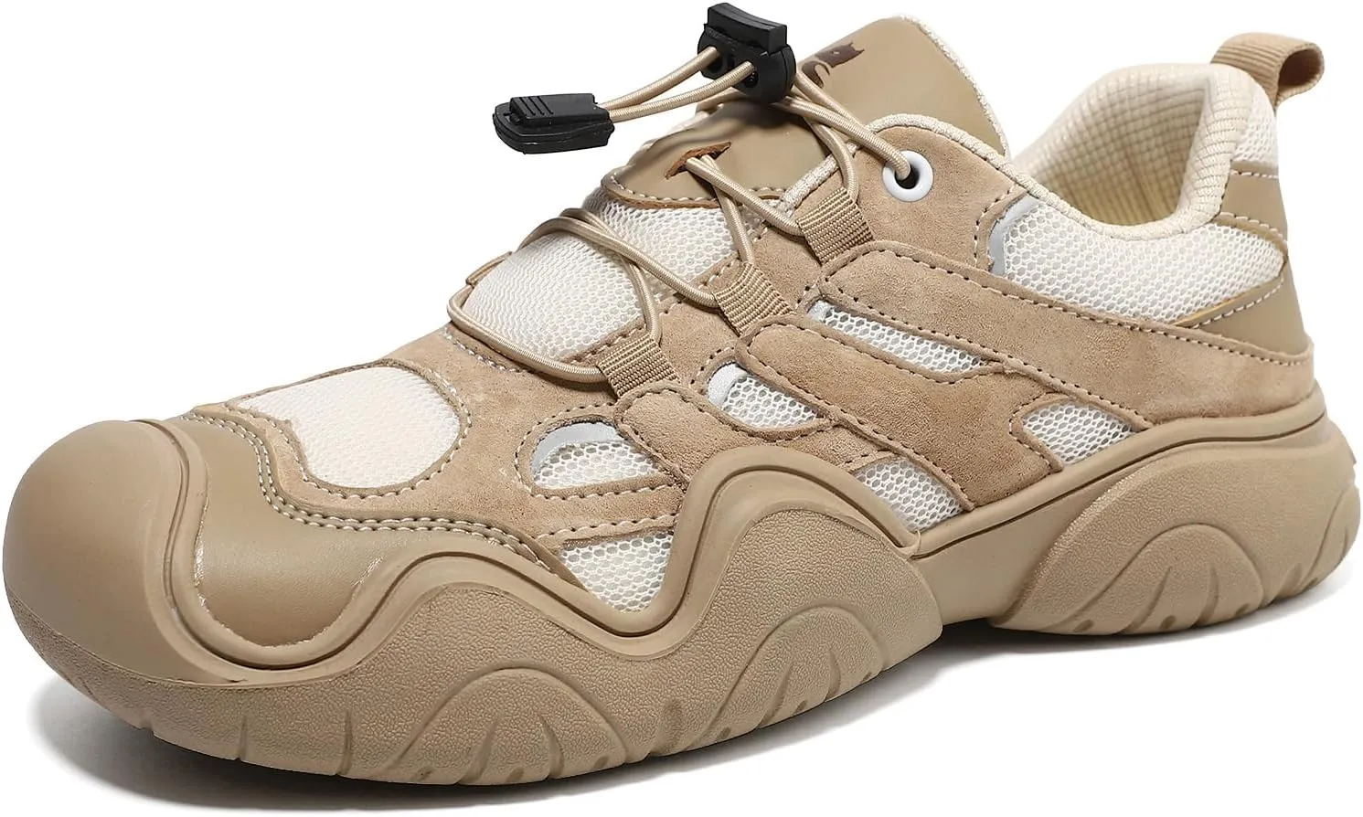 Women's Breathable Low Top Trail Running Hiking Shoes Platform Non-Slip Slip-on Trekking Work Walking Jogging Shoes Casual Outdoor Lightweight Tennis Sneakers