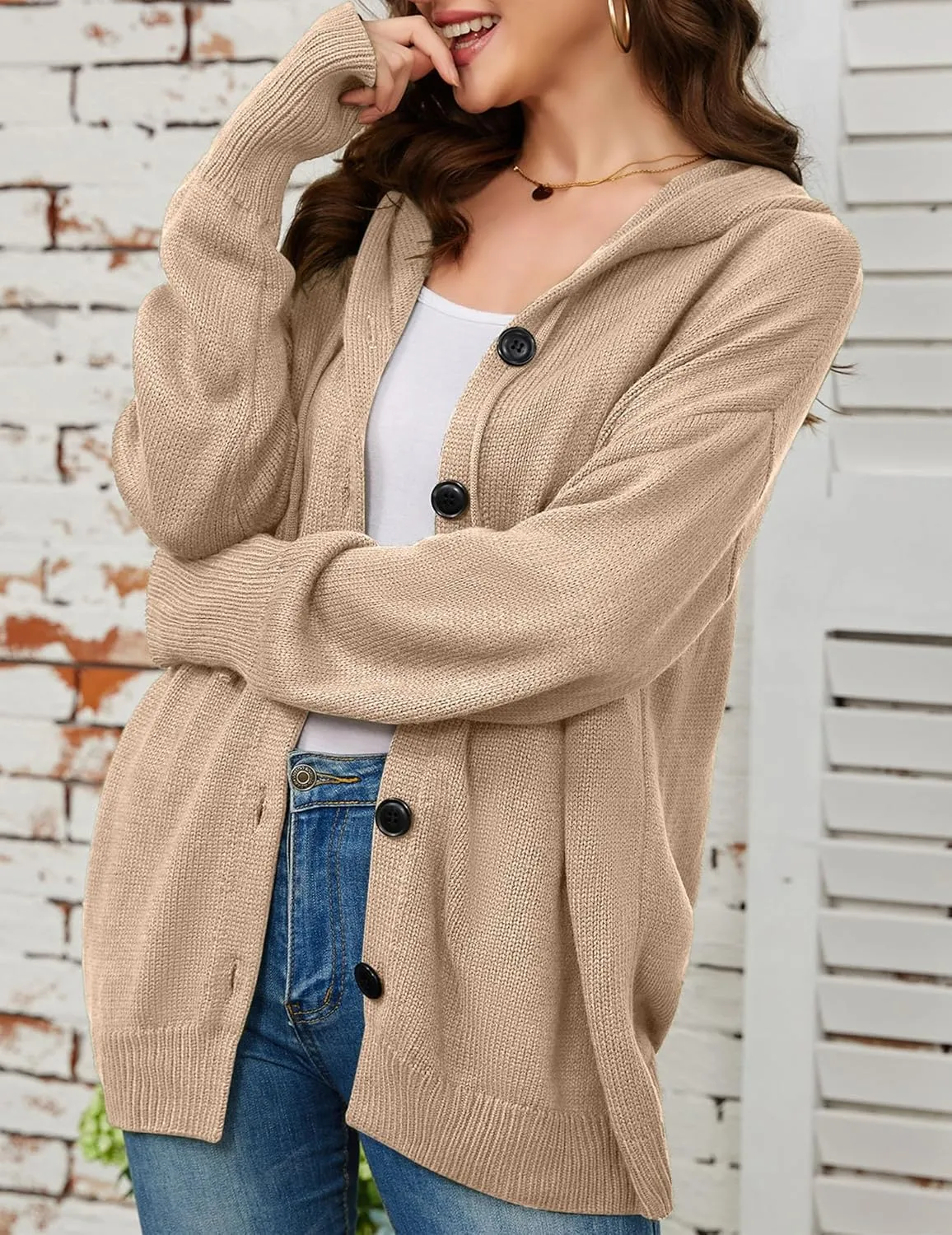 Women's Casual Cardigan Long Sleeve Hoodies Outfits