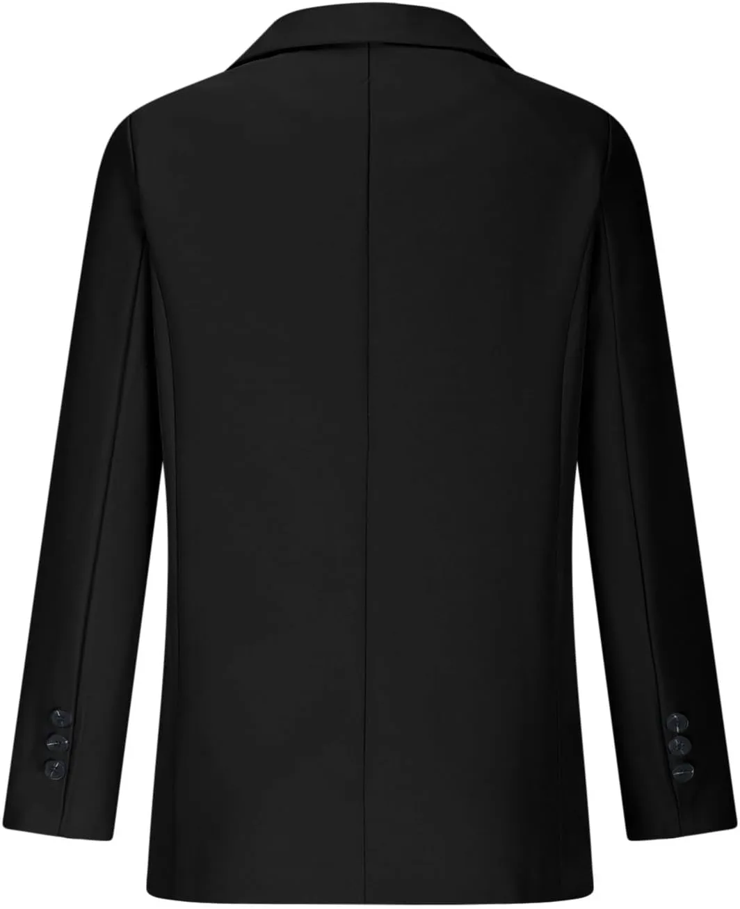 Womens Casual Dressy Blazers Jacket,Fashion Fall Bussiness Suit Clothe,Long Sleeve Solid Color Suit Without Pockets