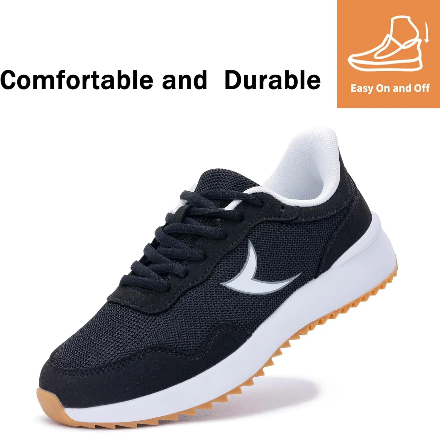 Womens Classic Tennis Shoes Fashion Sneakers Casual Retro Comfort Non Slip Walking Skate Shoe Running Trainers Footwear 6-11