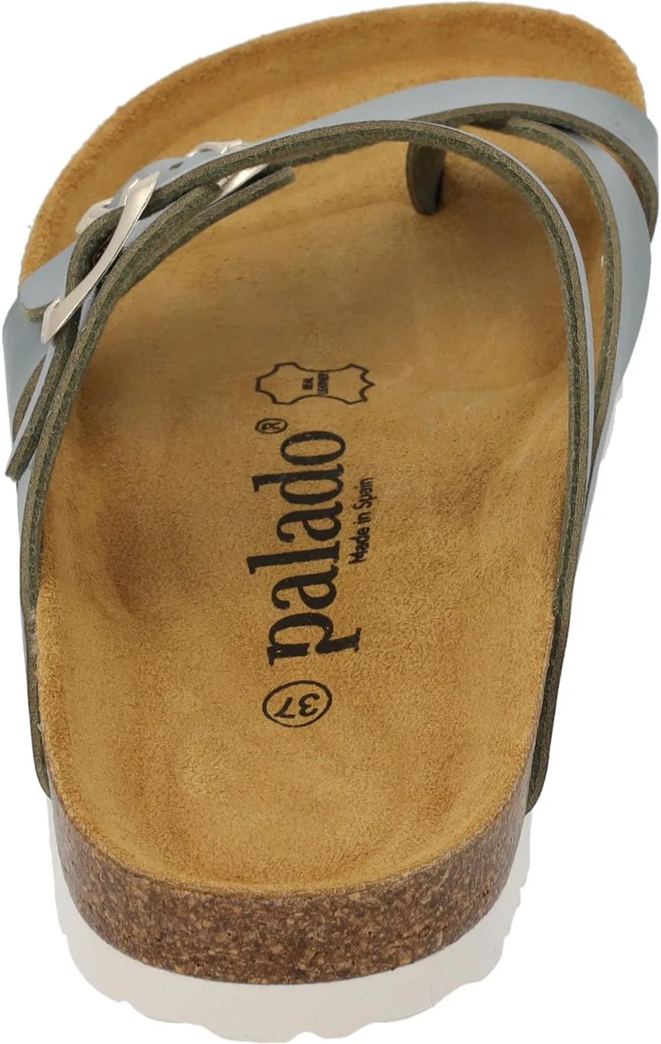 Women's Cres Matt Mules - Elegant Sandals Made in Spain - Comfortable Slippers with Cork Footbed - Fashionable Summer Shoes