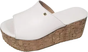 Women's Espadrilles Platform Sandals Wedges Slides Open Toe Fashion Summer Outdoor Beach Shoes Slip-On Straw Casual Slip-on Wedge Slippers Comfortable Walking Slide Sandal Glides Flat