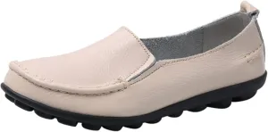 Women's Flats Shoes Slip On Work Shoes Comfort Walking Shoes Lightweight Comfort Penny Loafers Classic Wide Flats