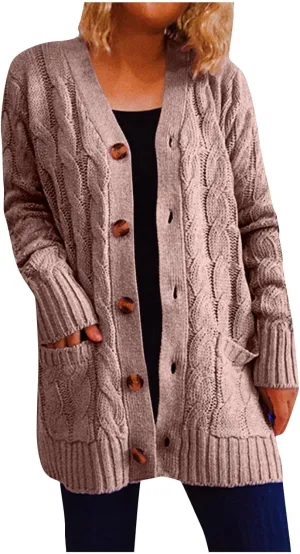 Women's Lightweight Cardigan Sweaters Casual Long Sleeve Open Front Drop Shoulder Oversized Fall Trendy Knitwear