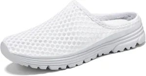 Women’s Lightweight Mesh Garden Shoes – Breathable Summer Slippers, Quick-Dry Outdoor Mules, Unisex Casual Slip-Ons