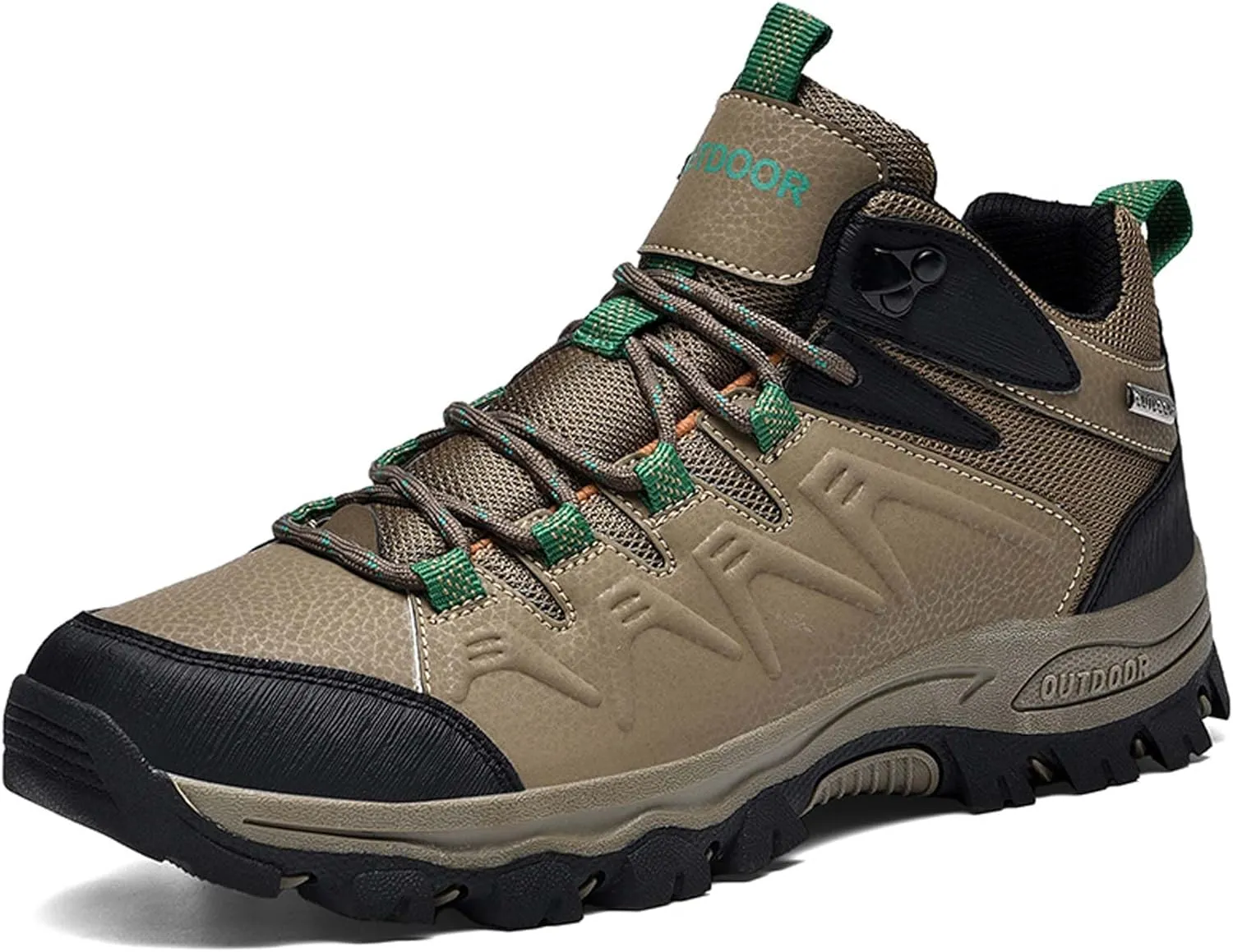 Women's Men‘s Hiking Boots Waterproof Womens Hiking Shoes Comfortable Non-Slip Breathable Hiking Boots Womens Outdoor Trekking Camping Boots Hiking Shoes