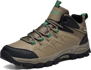 Women's Men‘s Hiking Boots Waterproof Womens Hiking Shoes Comfortable Non-Slip Breathable Hiking Boots Womens Outdoor Trekking Camping Boots Hiking Shoes