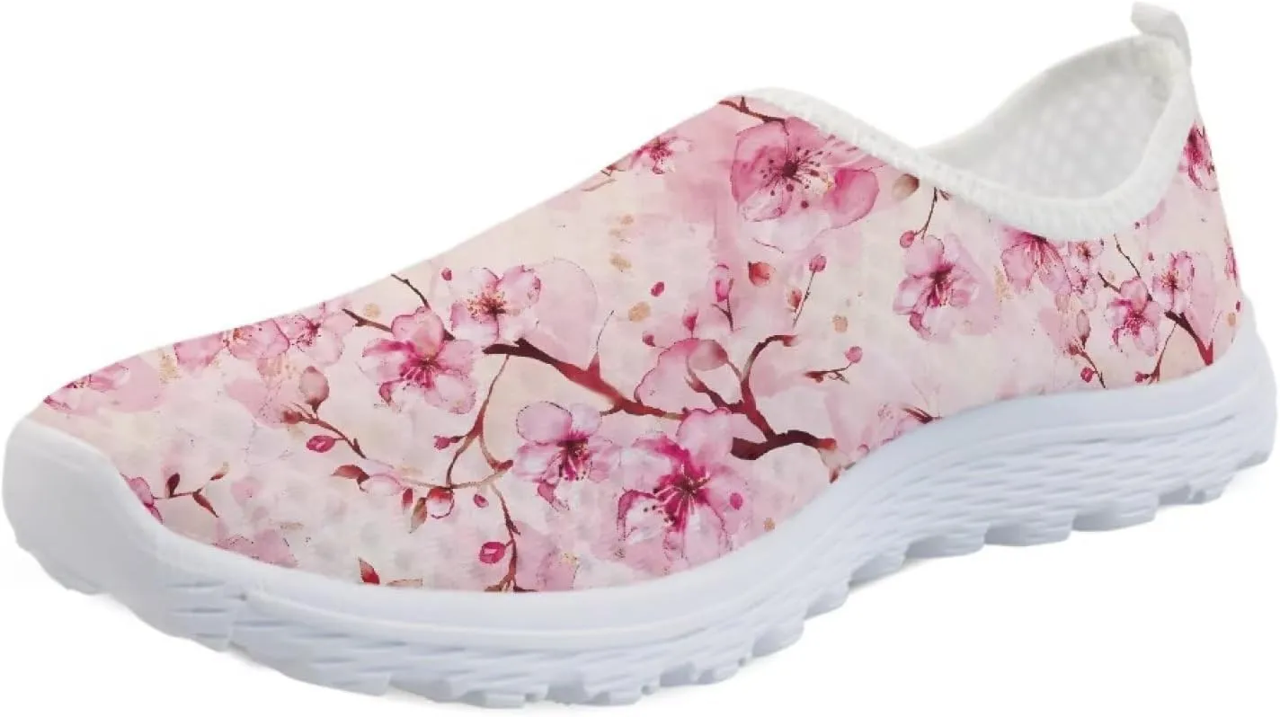 Womens Mesh Sneakers Non Slip Running Tennis Shoes Women Lightweight Soft Sole Walking Shoes