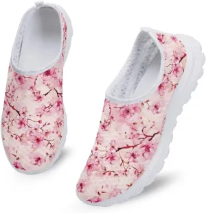Womens Mesh Sneakers Non Slip Running Tennis Shoes Women Lightweight Soft Sole Walking Shoes
