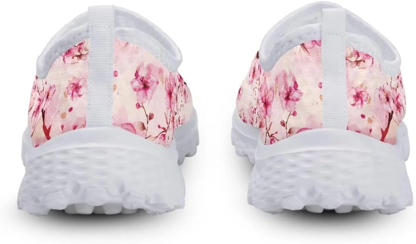 Womens Mesh Sneakers Non Slip Running Tennis Shoes Women Lightweight Soft Sole Walking Shoes