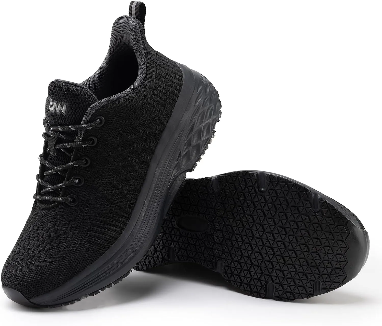 Womens Non Slip Work Shoes Water Resistant Walking Sneakers Food Service Chef Kitchen Shoes