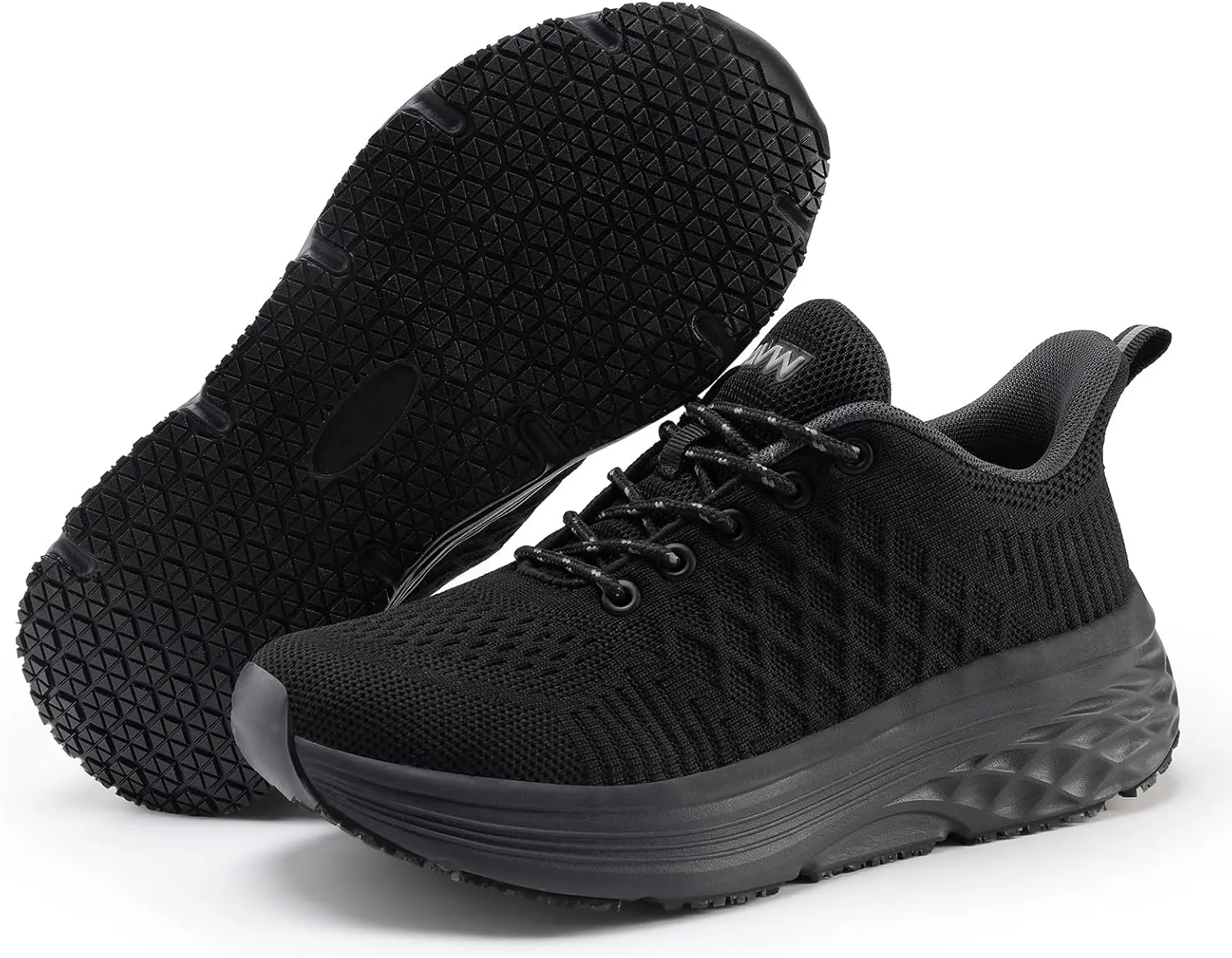 Womens Non Slip Work Shoes Water Resistant Walking Sneakers Food Service Chef Kitchen Shoes