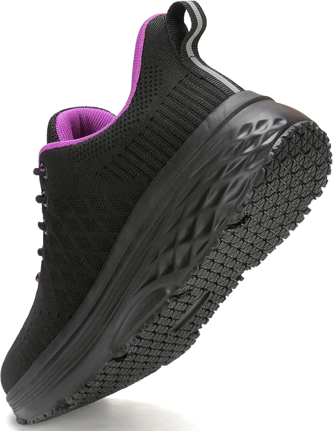Womens Non Slip Work Shoes Water Resistant Walking Sneakers Food Service Chef Kitchen Shoes