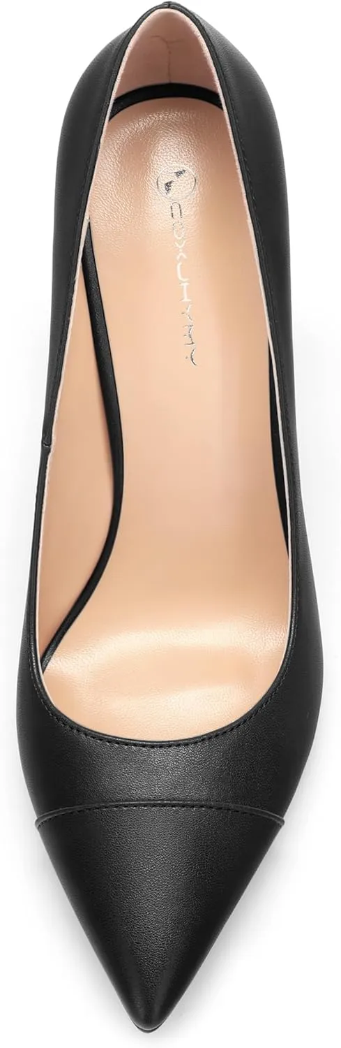 Women's Pumps, Pointed Toe High Heel Fashion Shoes for Women, Women Shoes for Workplace, Street and Banquet.3.9inches