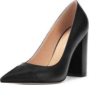 Women's Pumps, Pointed Toe High Heel Fashion Shoes for Women, Women Shoes for Workplace, Street and Banquet.3.9inches