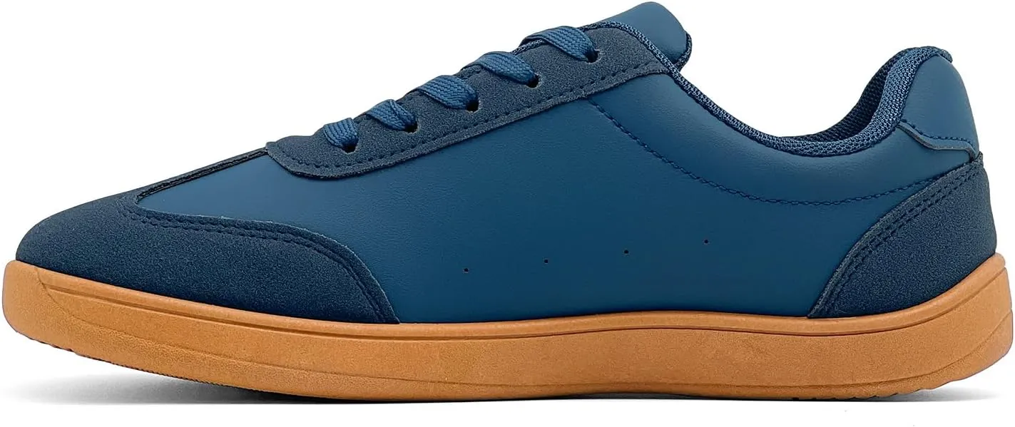Women's Retro Low Top Sneakers Fashion Trainning Sneakers Casual Walking Shoes for Women/Men Gum Sole Walking Footwear Non Slip Trainers