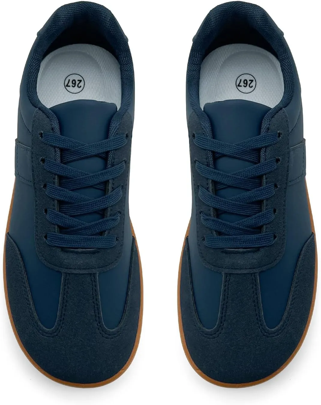 Women's Retro Low Top Sneakers Fashion Trainning Sneakers Casual Walking Shoes for Women/Men Gum Sole Walking Footwear Non Slip Trainers