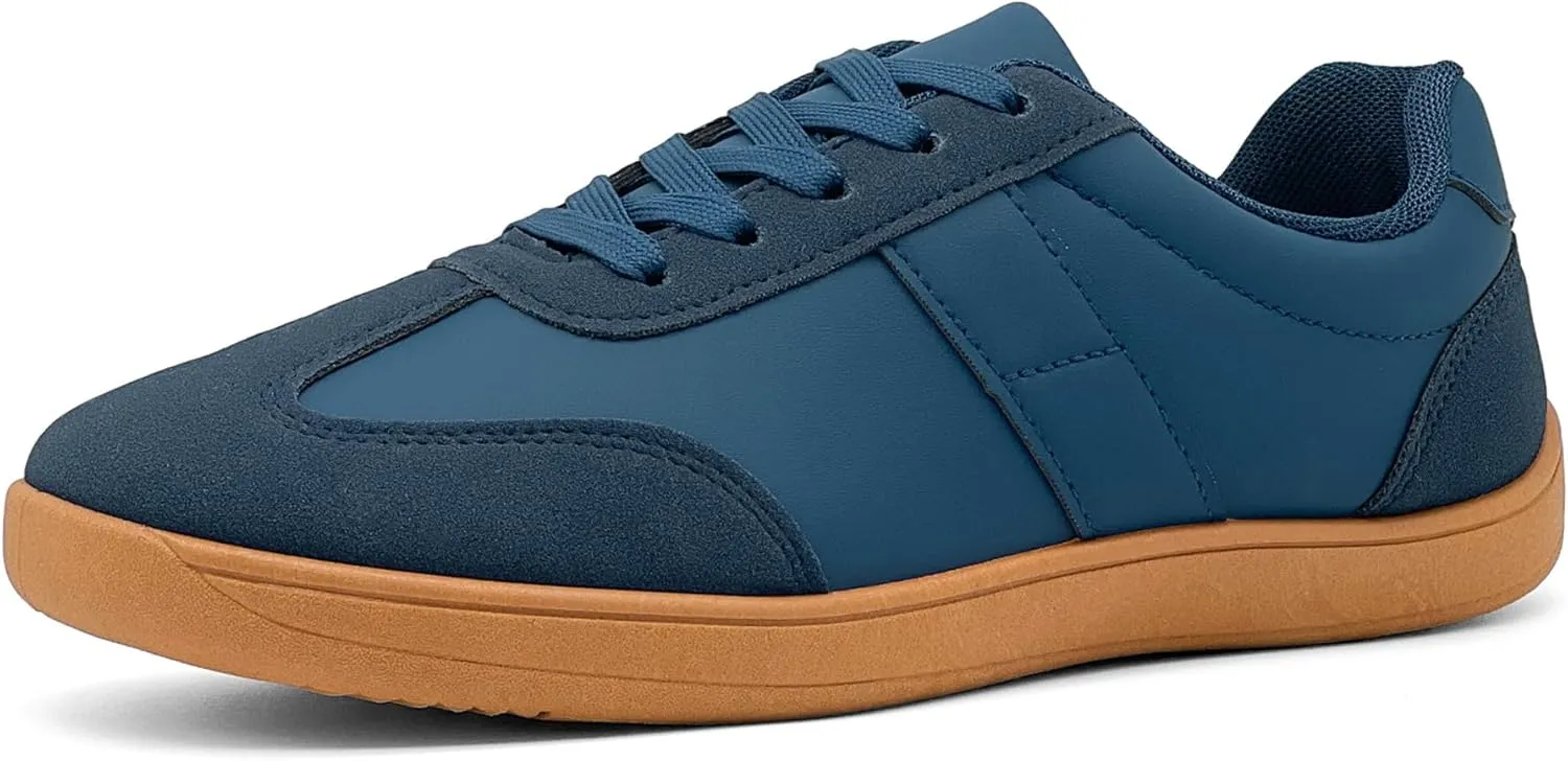 Women's Retro Low Top Sneakers Fashion Trainning Sneakers Casual Walking Shoes for Women/Men Gum Sole Walking Footwear Non Slip Trainers