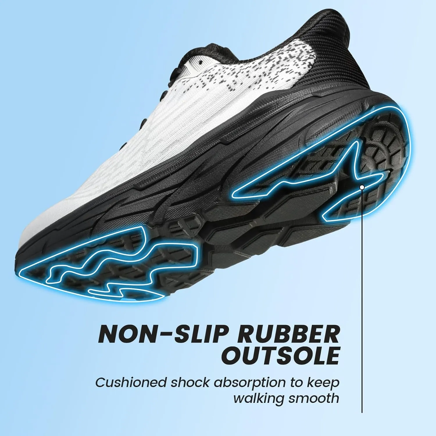 Womens Running Shoes Tennis Walking Sneaker Lightweight Non-Slip Breathable Athletic Workout Gym Cross Trainer Sports Shoes