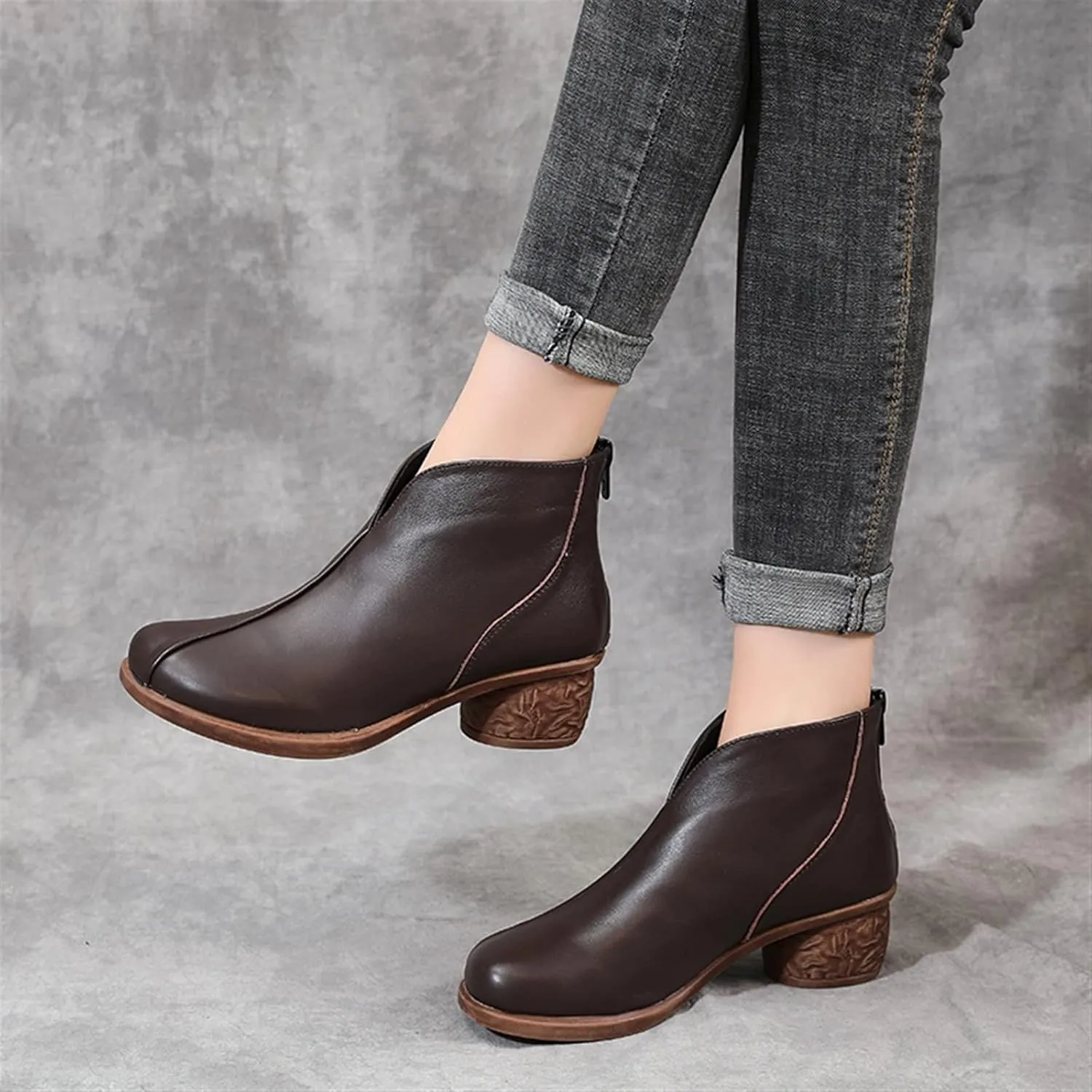 Womens Shoes Winter Boots Women Chelsea Shoes Booties Woman Ankle Boots Platform Shoes