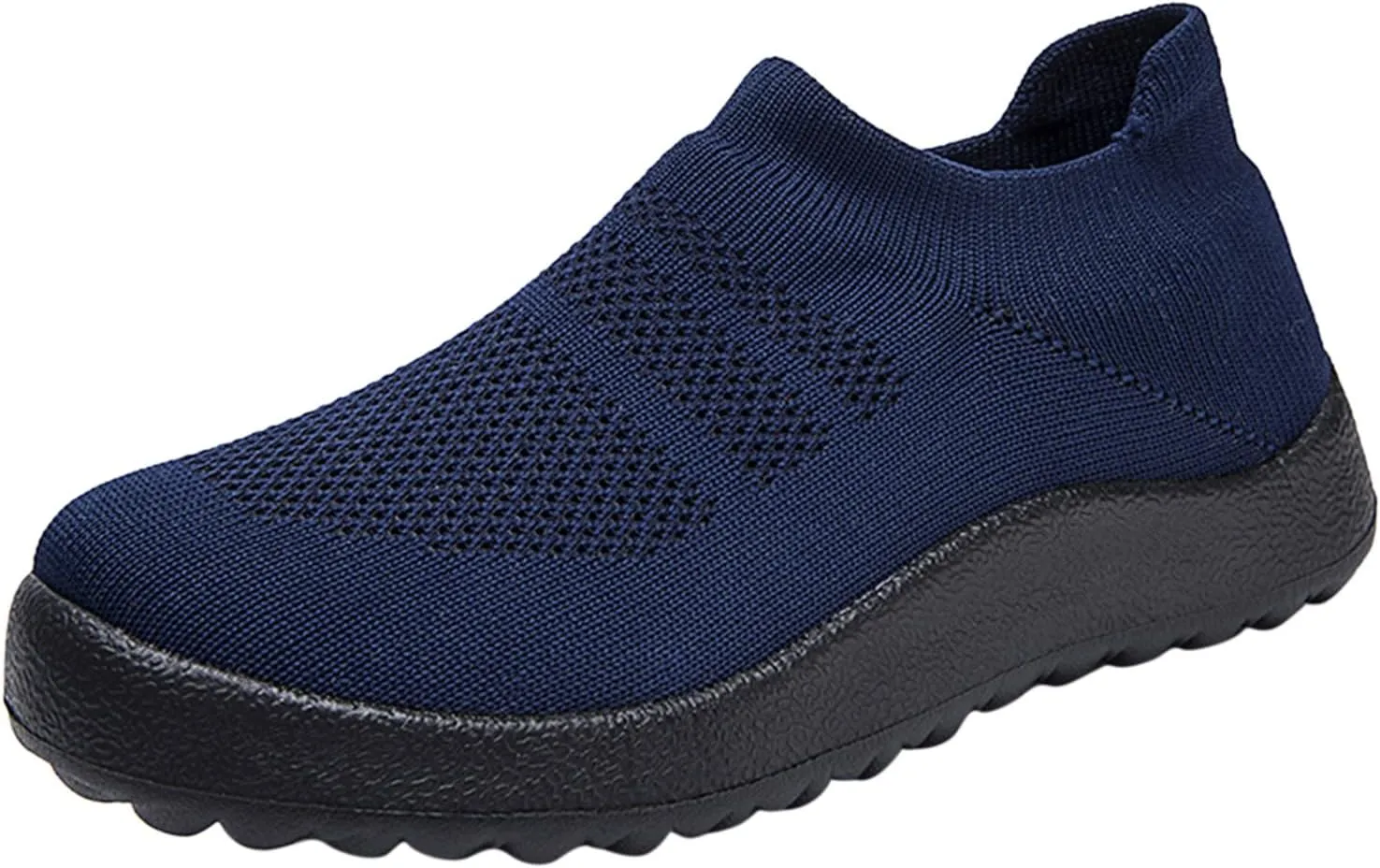 Womens Slip On Walking Shoes Non Slip Running Shoes Running Shoes for Women Mesh Breathable Men's Casual Shoes Dress Sneakers Platform Tennis Shoe Trainers Shoe