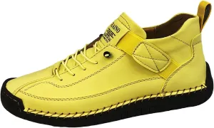 Women's Solid Color Casual Boots, Western Ankle Boots Lace Up Non-slip Platform Comfy Shoes, Versatile Wear-resistant Shoes