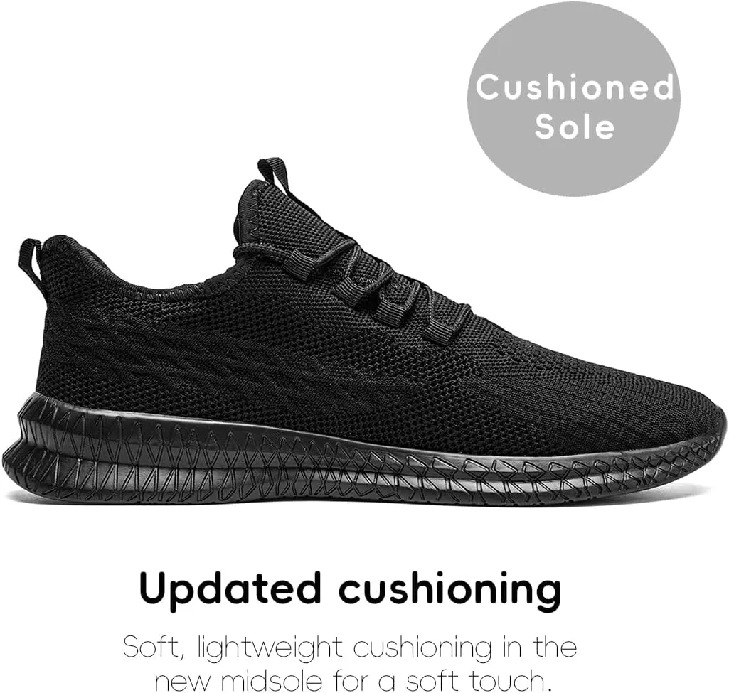 Women's Walking Shoes Casual Slip on Running Tennis Shoes Lightweight Breathable Non Slip Athletic Fashion Mesh Workout Casual Sports Sneakers