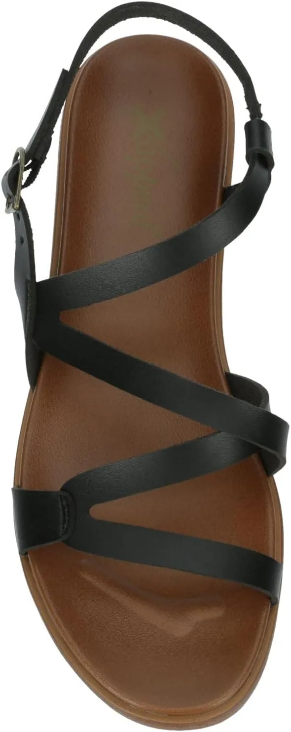 XAPPEAL Arden - Women's Causal Strappy Euro Flat Sandals