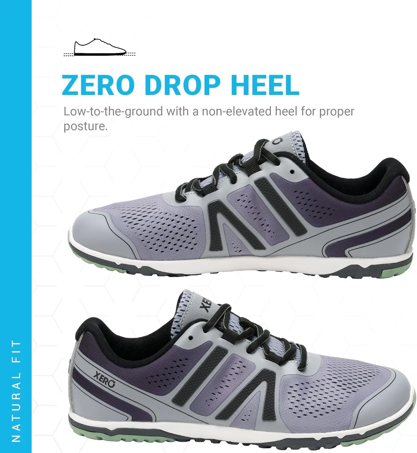 Xero Shoes Men's HFS II Barefoot Running Shoes